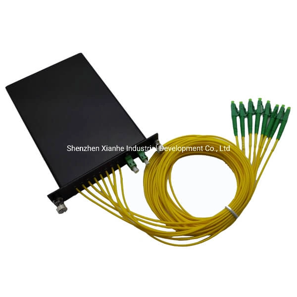 1X2~64 W/O Sc/APC & Upc 1xn Optical Fiber PLC Splitter Package