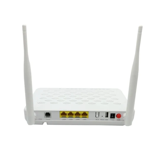 Schöner Preis Zxhn Router Gpon ONU F609 V5.2 4ge 1tel USB WiFi 2.4G Gpon Ont F609 V3 Gpon ONU 1ge+3fe+1pots+WiFi